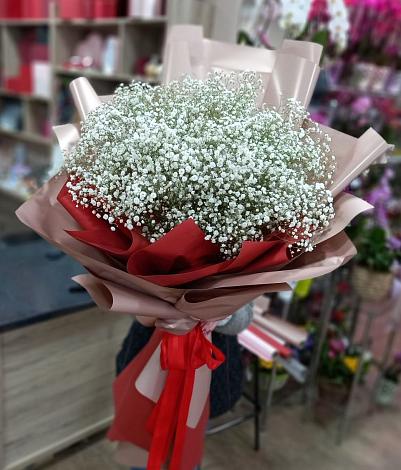 Букет цветов из: Гипсофила в Черном Яре