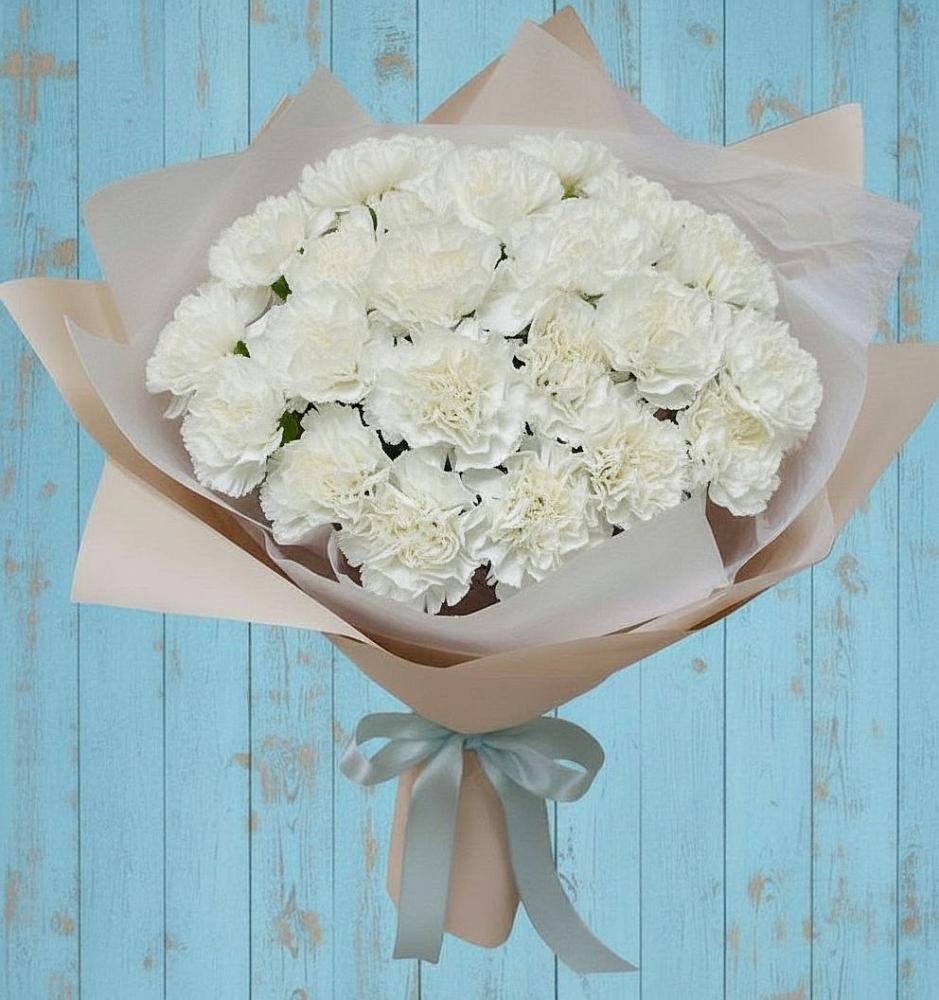 Букет цветов из: Гвоздики в Черном Яре