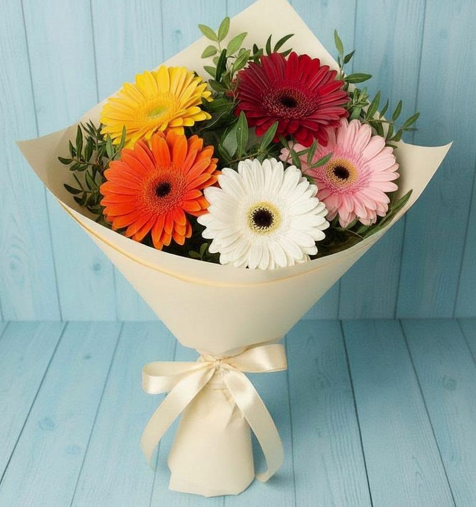 Букет цветов из: Герберы в Черном Яре