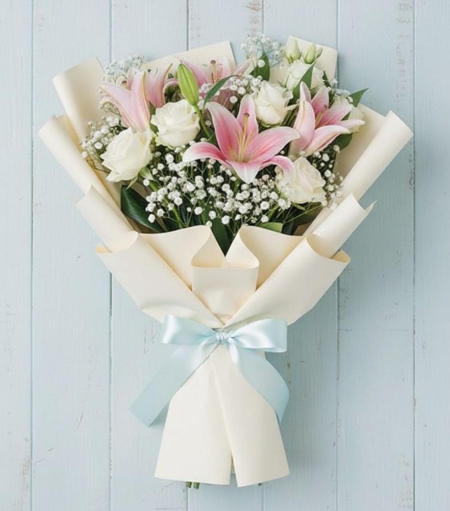 Букет цветов из: Лилии в Черном Яре