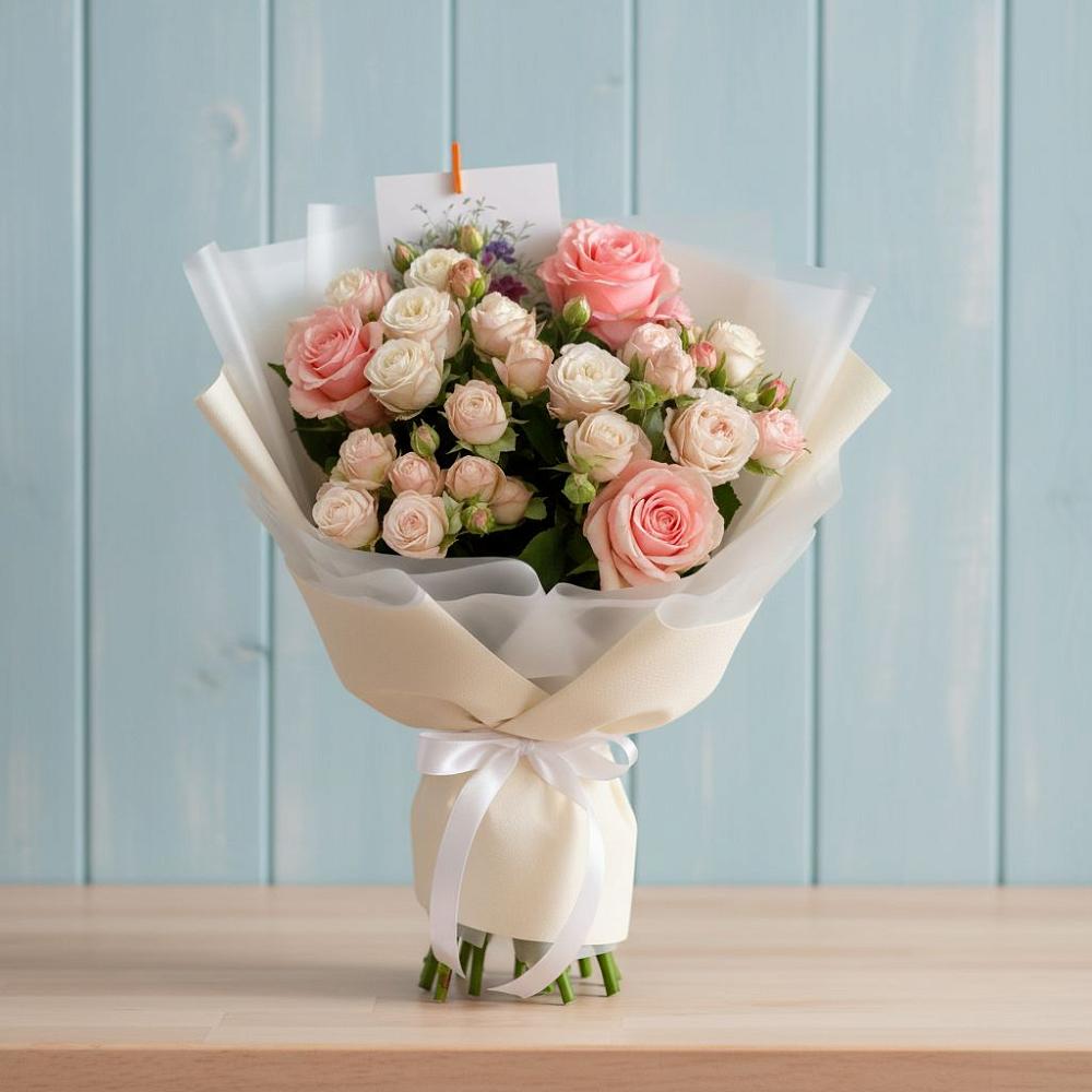 Букет цветов из: Розы в Черном Яре