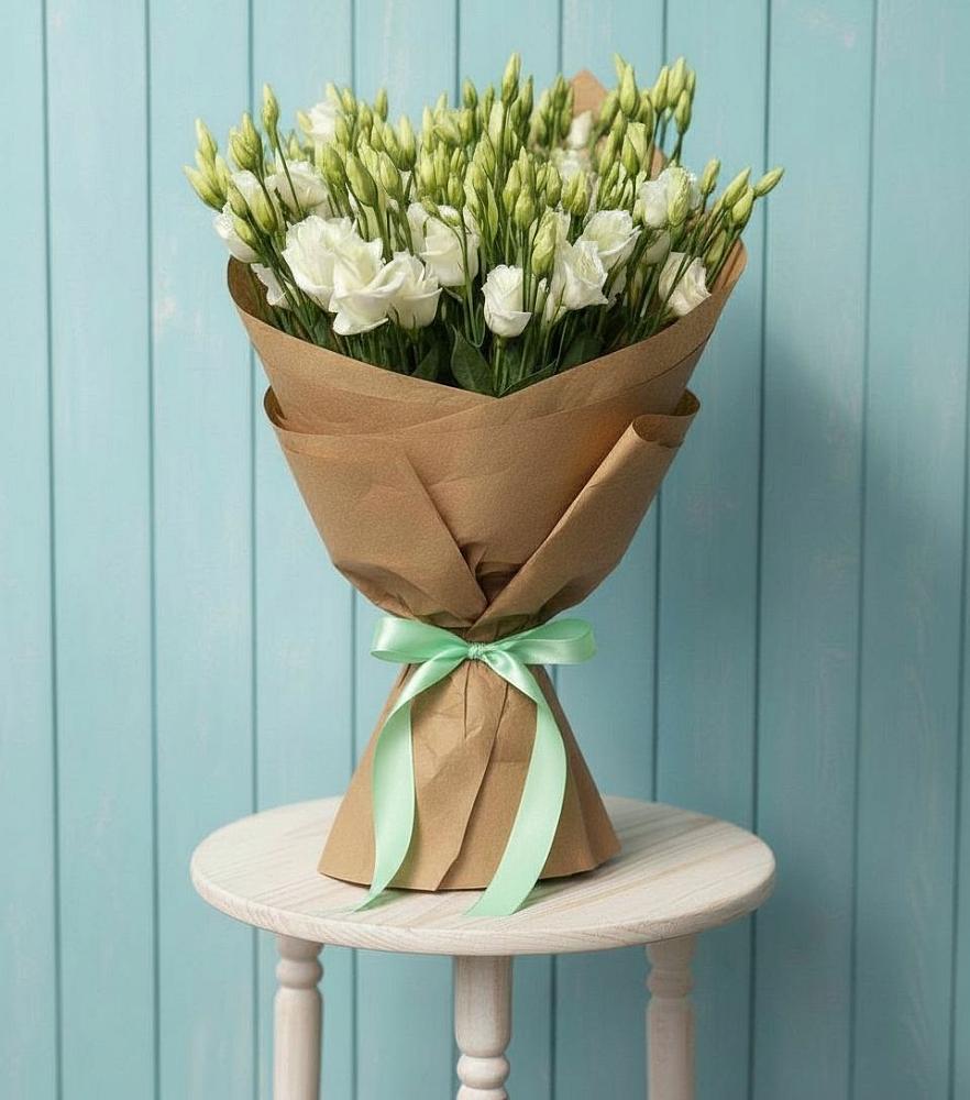 Букет цветов из: Лизиантусы в Черном Яре