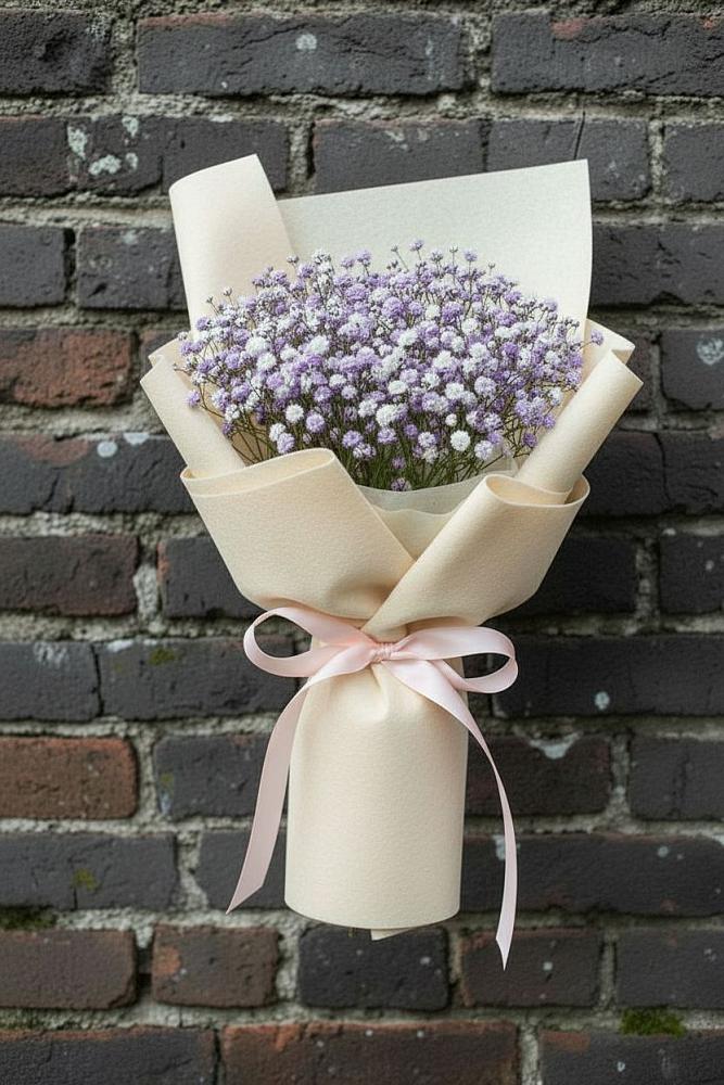 Букет цветов из: Гипсофила в Черном Яре