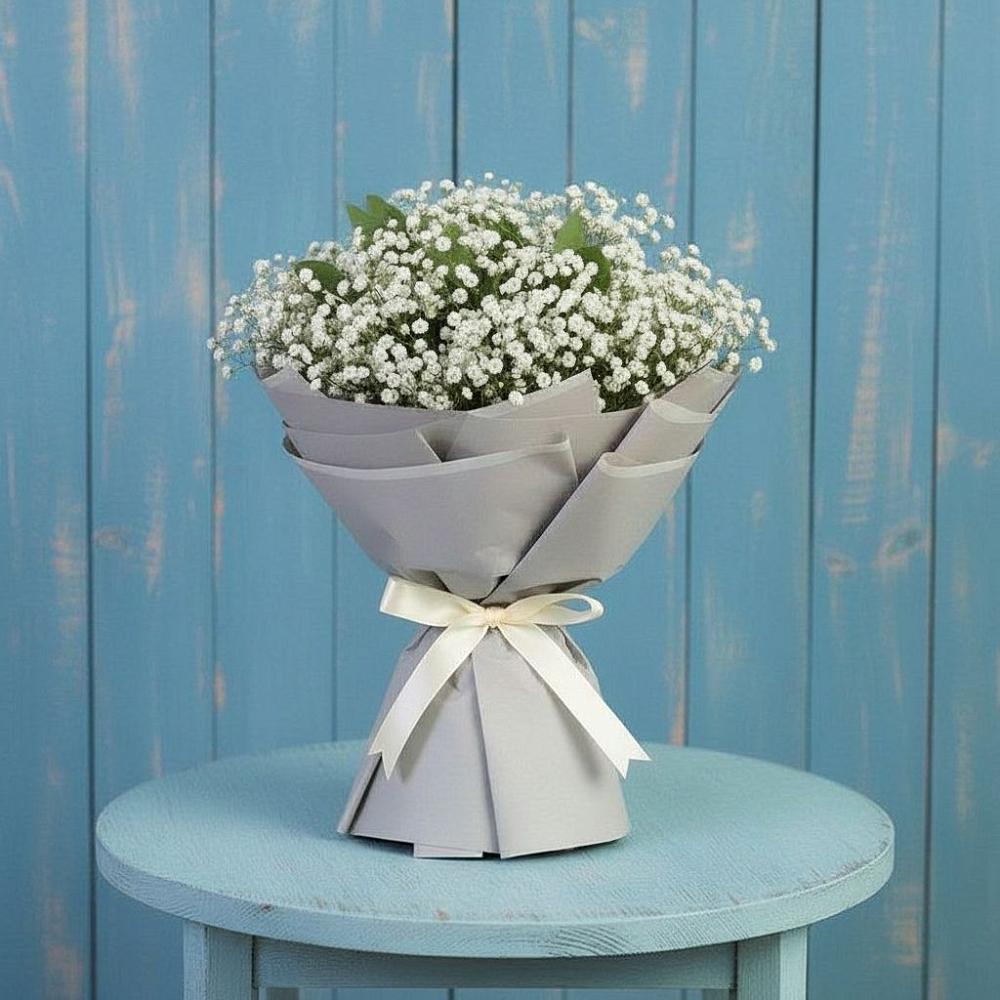 Букет цветов из: Гипсофила в Черном Яре