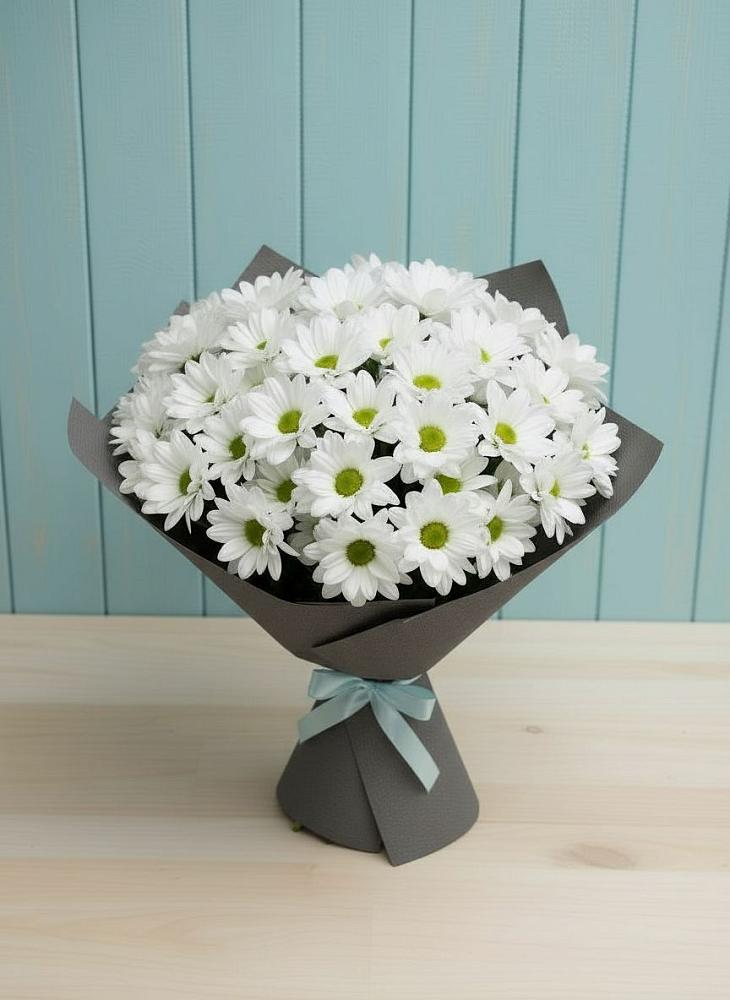 Букет цветов из: Хризантемы в Черном Яре