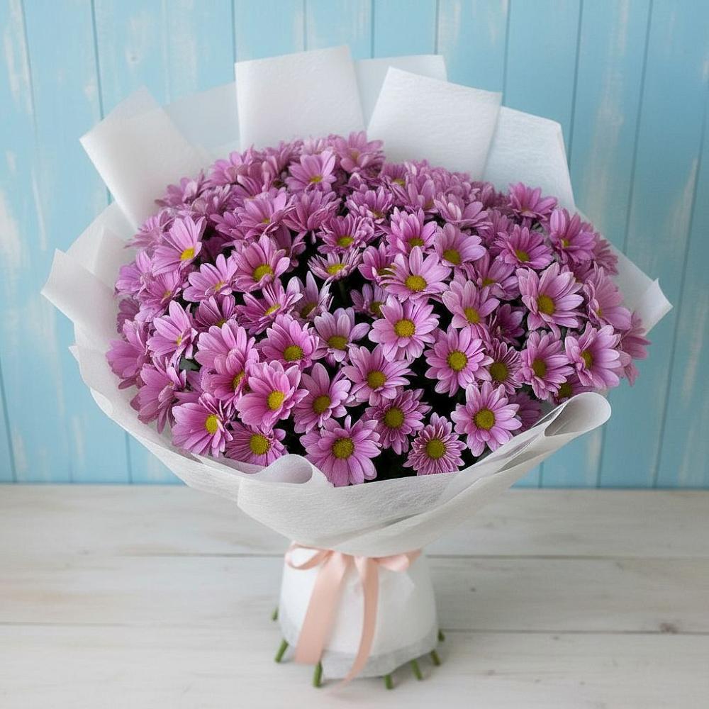 Букет цветов из: Хризантемы в Черном Яре