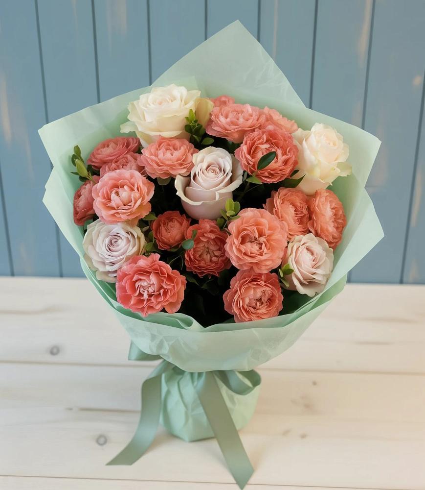 Букет цветов из: Розы в Черном Яре