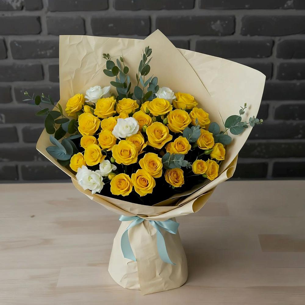 Букет цветов из: Розы в Черном Яре