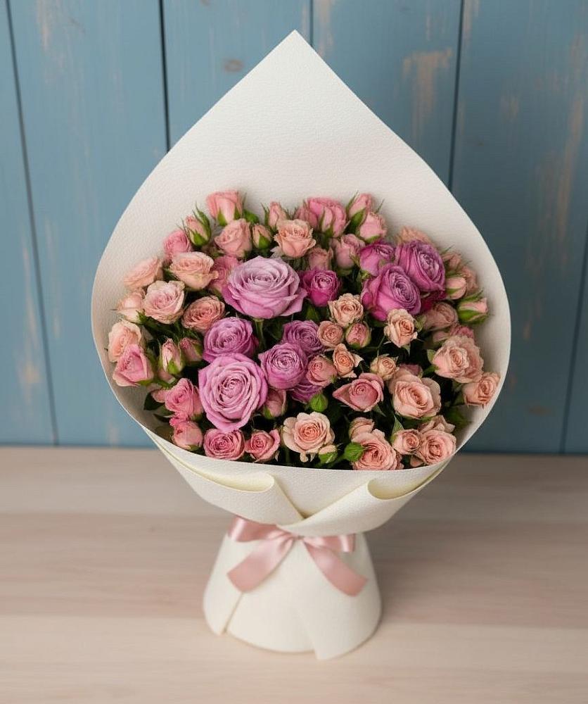 Букет цветов из: Розы в Черном Яре